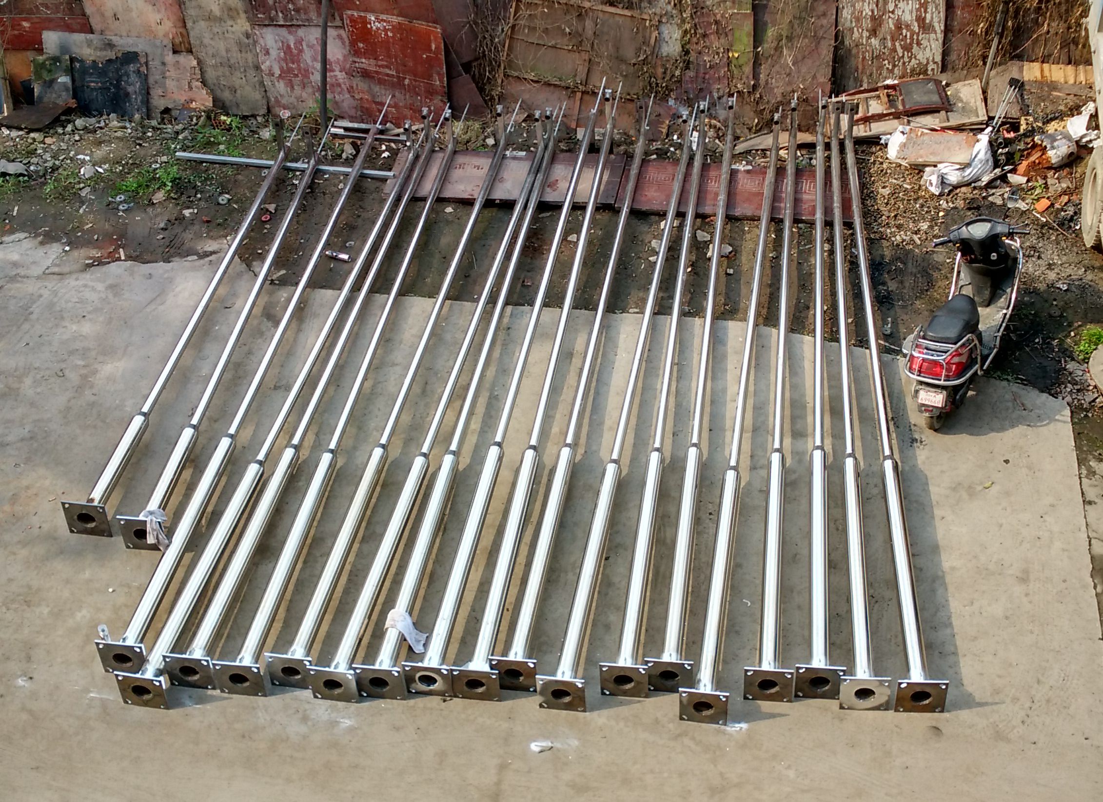 南充-不锈钢监控立杆